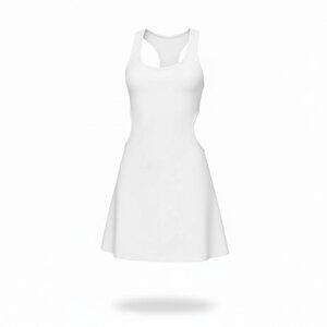 TNA Tennis Sport Dress Racer Back Surpass White Aritzia Size Medium